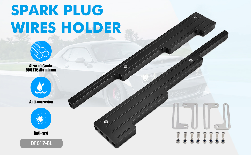 NICECNC Spark Plug Wires Looms Separator Holders Compatible