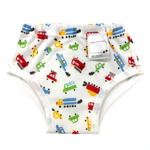 ① ②コトリワークス トレーニングパンツ M ホワイト クマ柄 4枚セット 超 ! 消臭「トレパン(男女兼用)」 (股ぐり・ゆったりタイプ) 【M