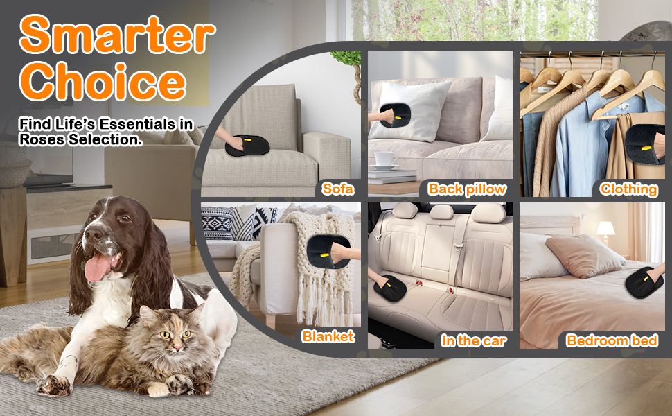 electrostatic gloves pet hair