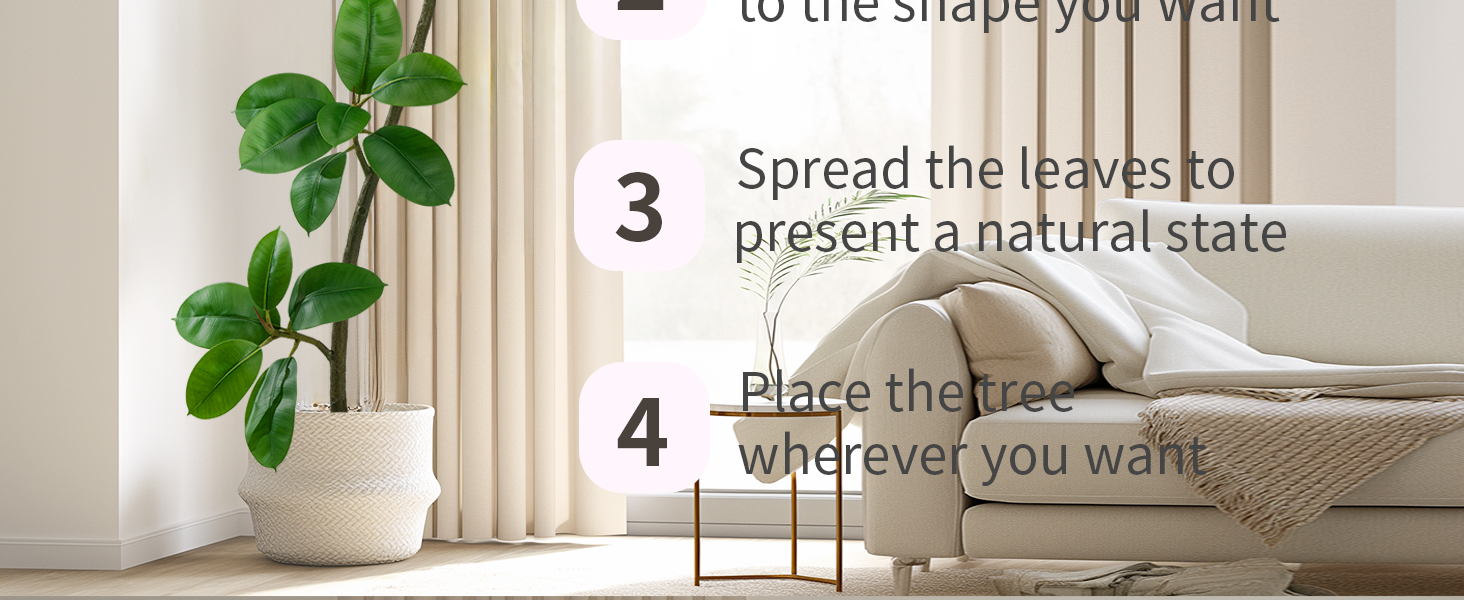 artificial rubber tree