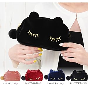 Amazon | (カービーズ) curvy's ねこちゃんポーチ ポーチ 14