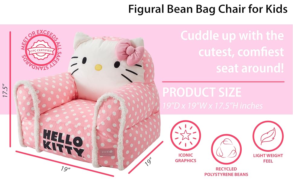 Sanrio Hello Kitty ソファ付き ぬいぐるみ モノグラム 衣装