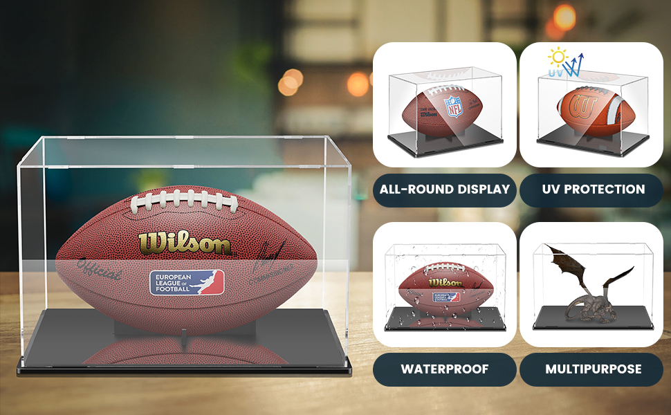 Football Display Case