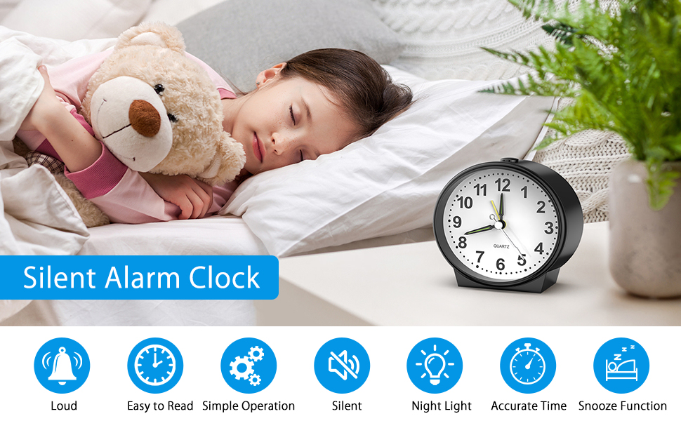 bedside alarm clocks 