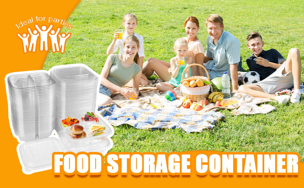 Portable Snack Box with Lid