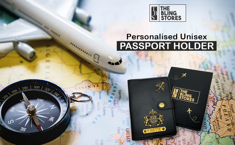 Personalised Unisex Passport Holder