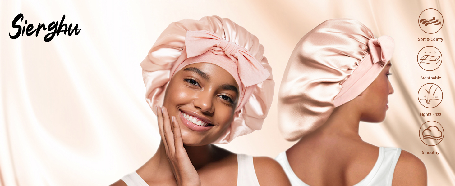 Sierghu Hair bonnets for sleeping