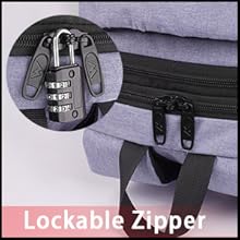 Lockable Zipper