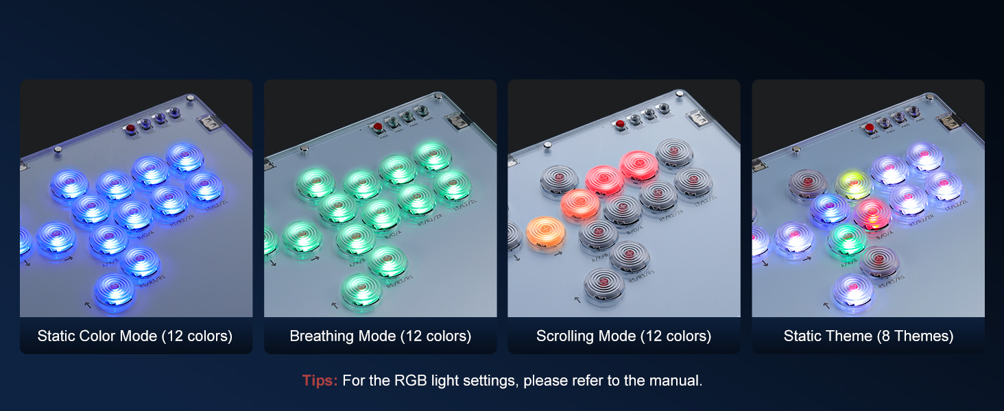 40 Custom RGB Lights