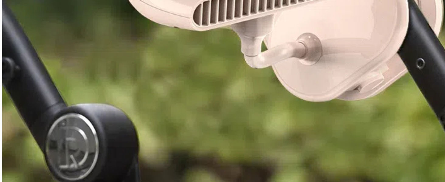 battery operated stroller fan