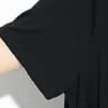 black oversized tshirt dress