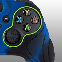 controller grip for xbox series x s silicone skins controller thumb grips caps for xbox series s x