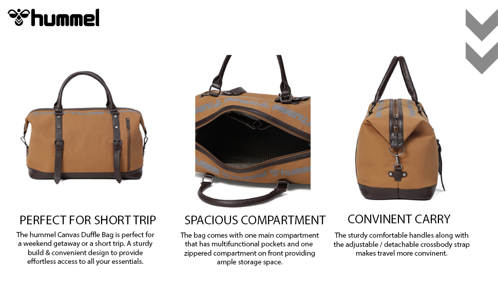 hummel Canvas Duffle Bag