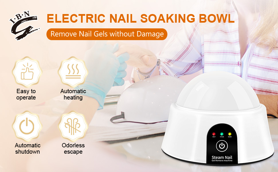 electric nail soak off bowl