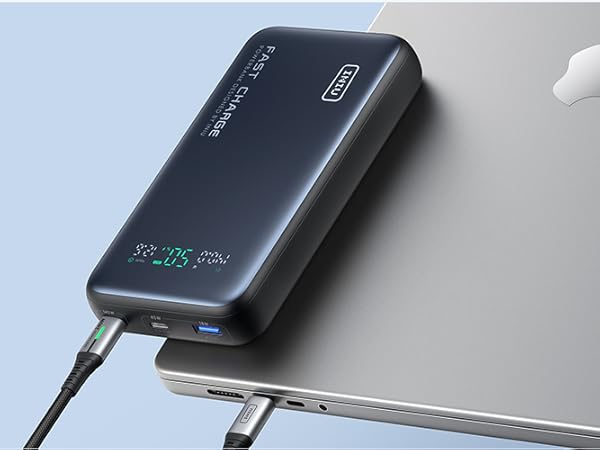 INIU　Power Bank　25000mAh　激速 140W　PSE認証済 INIU 140W Power Bank, 25000mAh High Capacity Portable