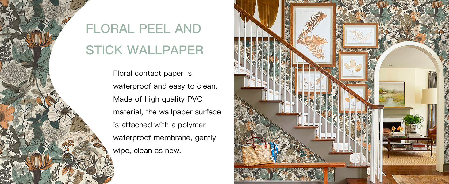 Boho Peel and Stick Wallpaper