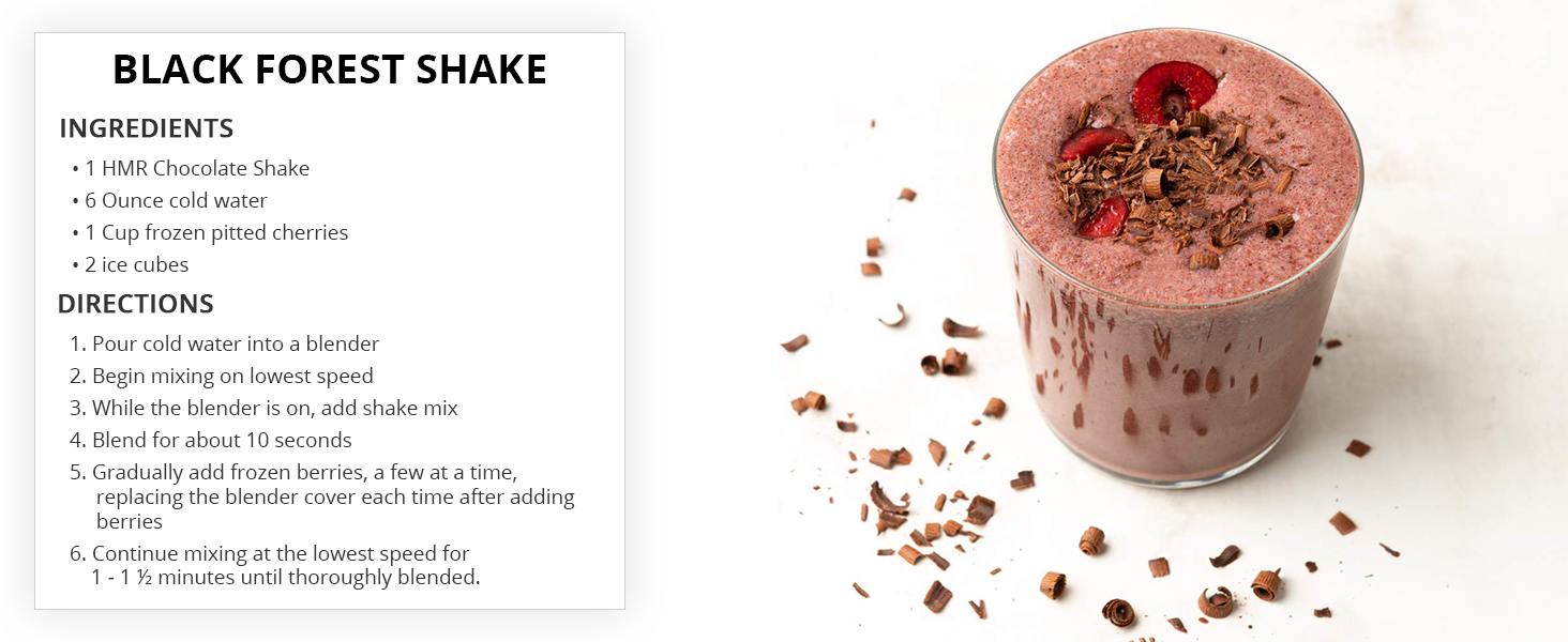 HMR "Classic" 800 Shake Meal Replacement Mix Chocolate