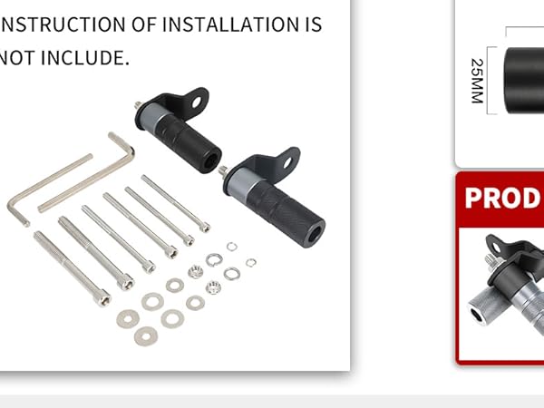 う〜ぺ〜 Amazon.com: BAOUFF Foot Pegs for Super 73,CNC 7075Aluminum