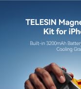【新品未使用】TELESIN iPhone17 PRO用グリップ 3200mAh Amazon.com: TELESIN Master Grip Kit for iPhone 17 Pro, Magnetic