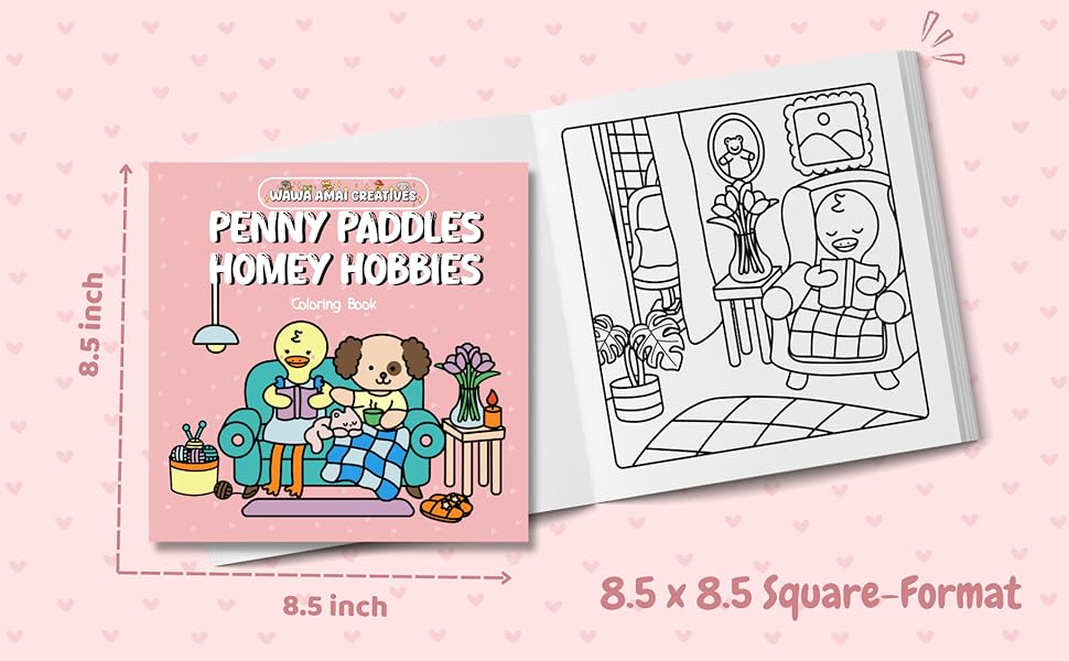 8.5 inch by 8.5 inch