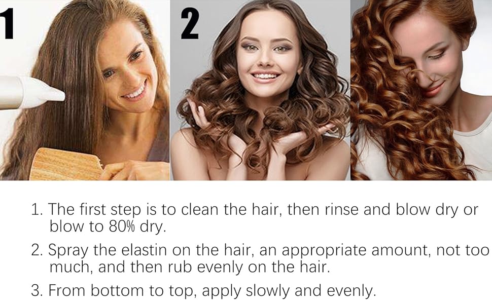 Natural Plant Protein Hair Thickening Spray