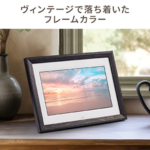 Amazon | サンワダイレクト デジタルフォトフレーム 10.1インチ