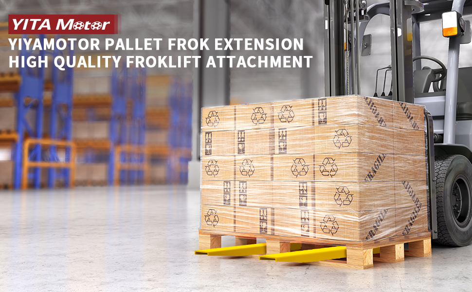 YITAMOTOR Pallet Fork Extension 84 Inch Length 5.5 Inch