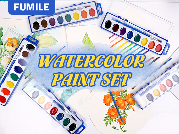 watercolors paint set bulk