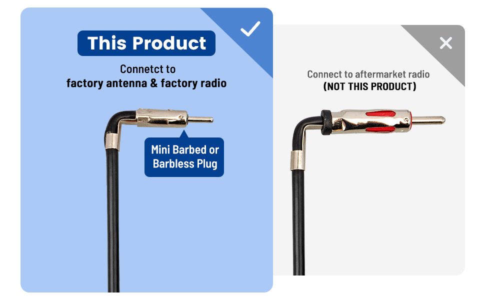 Anina 9 Inch Factory Car AM FM Radio Antenna Extension