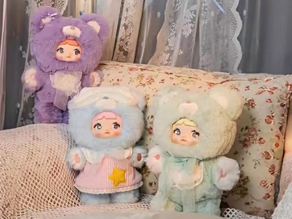 晚安小熊　编织　ぬいぐるみ　Nommiちゃん ノミちゃん 400% 赤 晚安小熊 编织 ぬいぐるみ Nommiちゃん ノミちゃん 400% 赤