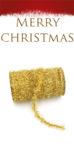 Golden Tinsel Roll