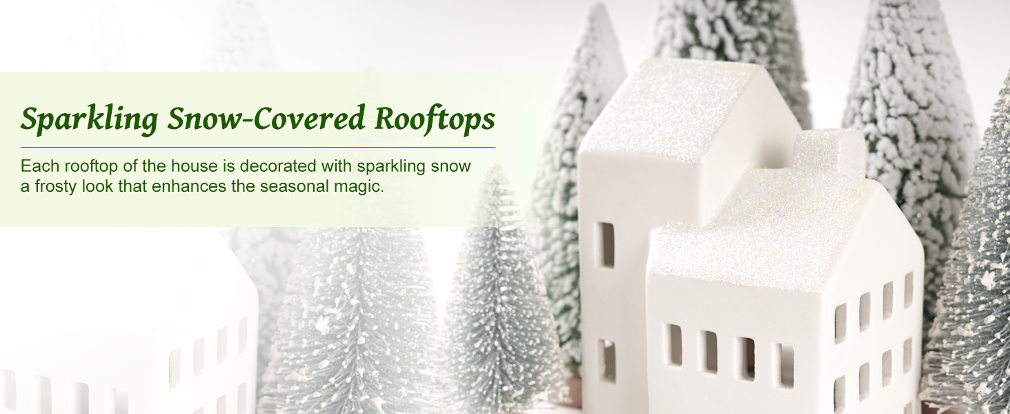 Christmas Ceramic Houses Sets