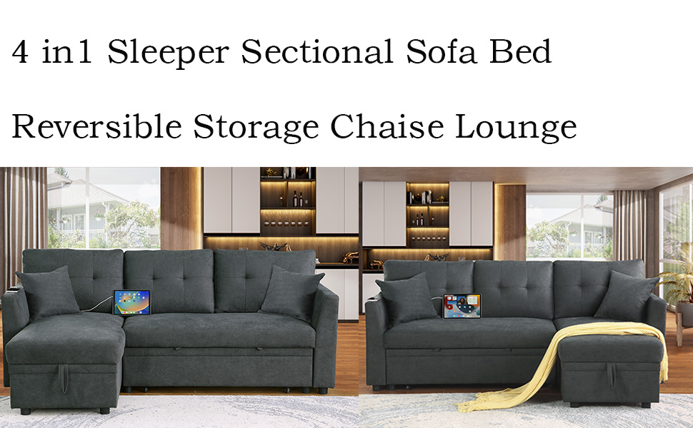 sleeper sectional sofa