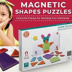 Magnetic shapes puzzles fidget toys for kids