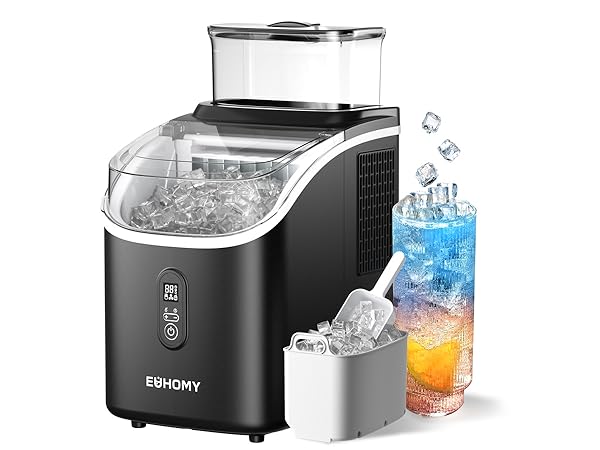 Amazon.co.jp: EUHOMY 製氷機 家庭用 【高速製氷 自動洗浄機能