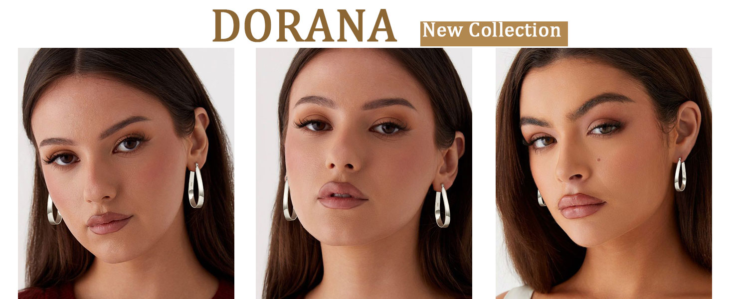 extra large hoop earrings for women