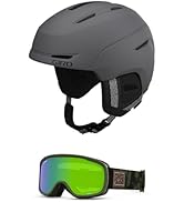 Amazon.com: Giro Neo MIPS Asian Fit Snow Helmet Goggle Combo
