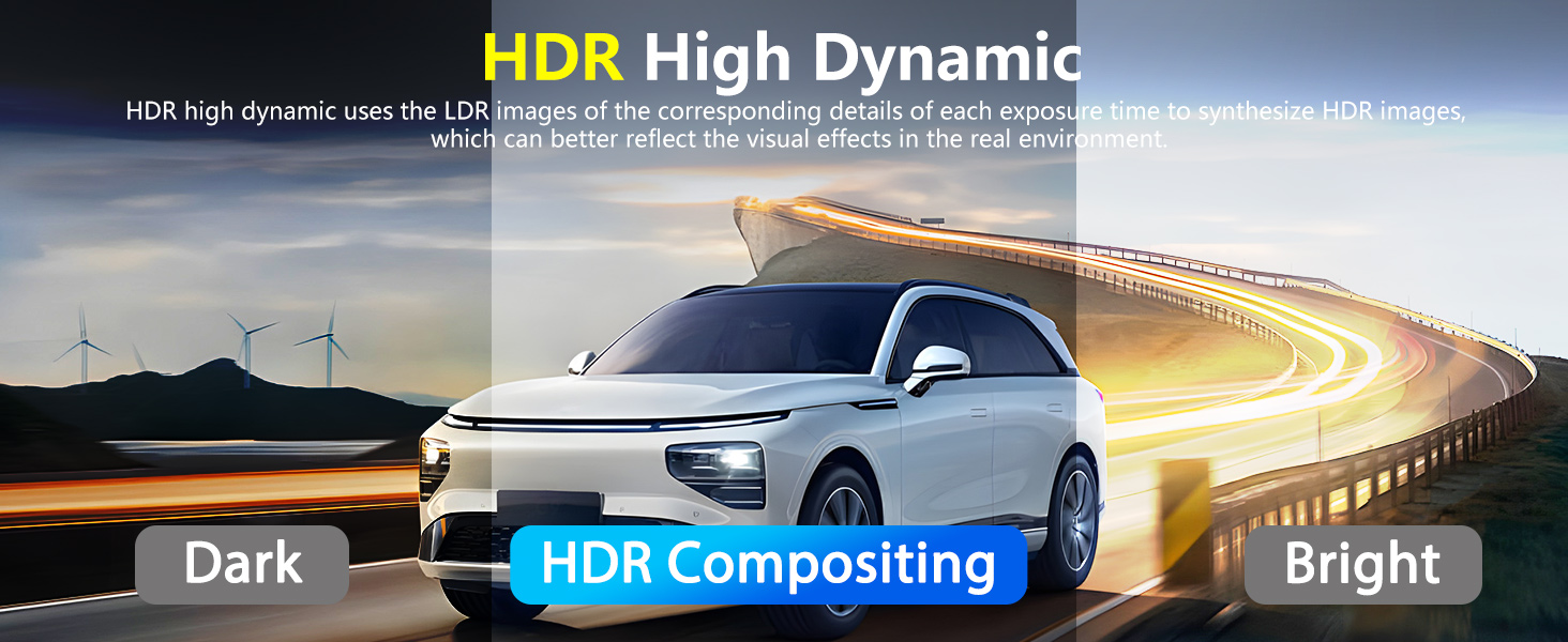 Podofo Rear View Mirror Camera Video Recorder Car DVR 9.66