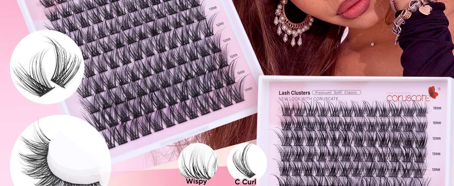lash clusters