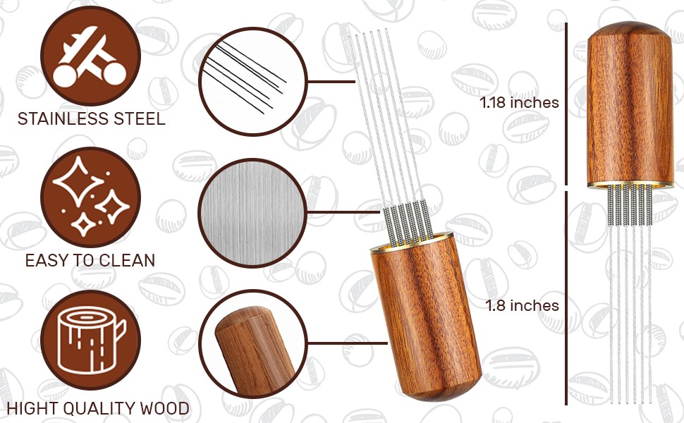 Barista Coffee Stirrer Espresso Stirring Pin Espresso Coffee Stirrer Coffee Stirring Needle