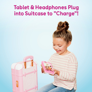 Suitcase, travel, girls, toys, Play, Set, Luggage, Tag, Disney Princess, Style Collection, Pretend