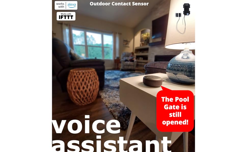 YoLink SpeakerHub & Two Outdoor Contact Sensors Smart Home