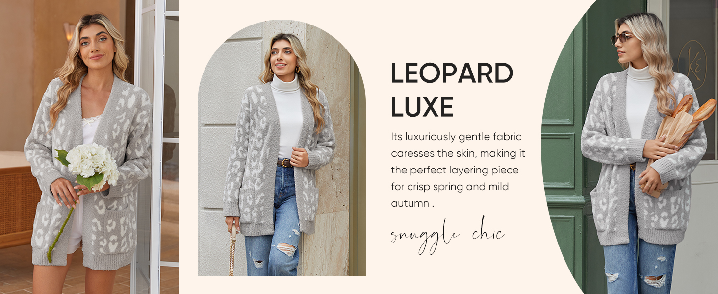 leopard cardigan