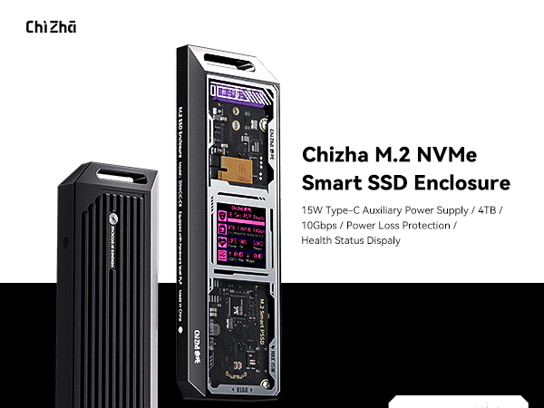 Amazon.com: DOCKCASE&CHIZHA Explorer Edition M.2 NVMe SSD
