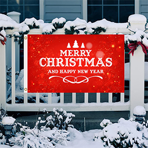 Amazon.com : REIDFERR Merry Christmas Flag 3x5 Outdoor Double Sided