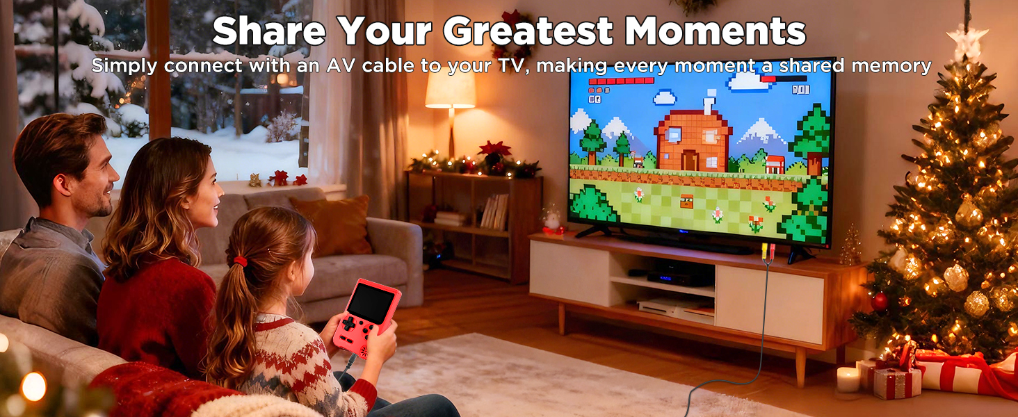 preloaded handheld game console