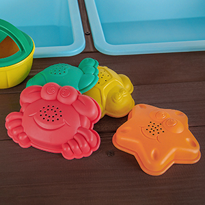 wonkawoo water table with beach toys sensory outdoor play table accessories