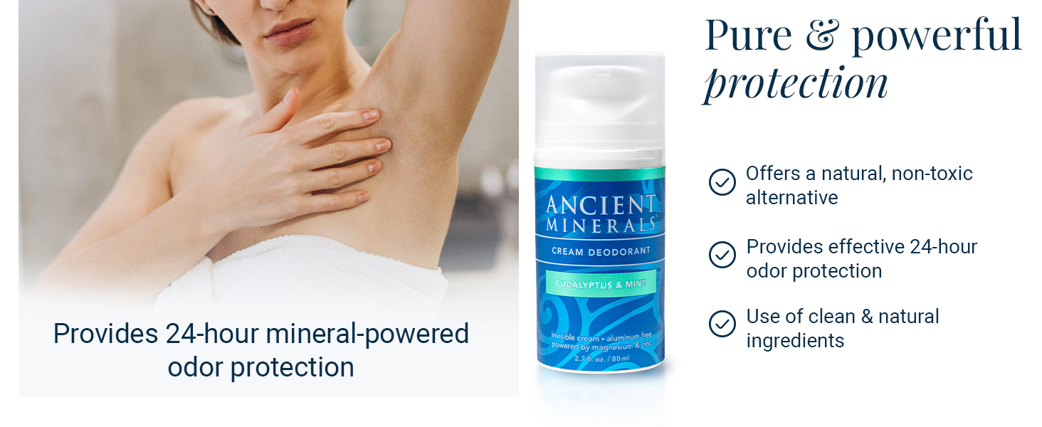 mineral deodorant cream