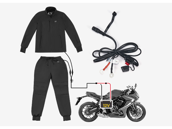 【新品未使用】バイク用電熱ジャケットMサイズ Amazon.co.jp: [MIDIAN] バイクジャケット 電熱ウェア 12Vバイク