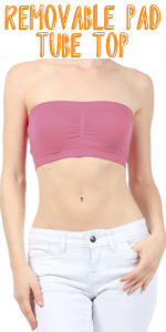 Padded Bandeau Wirefree Bra